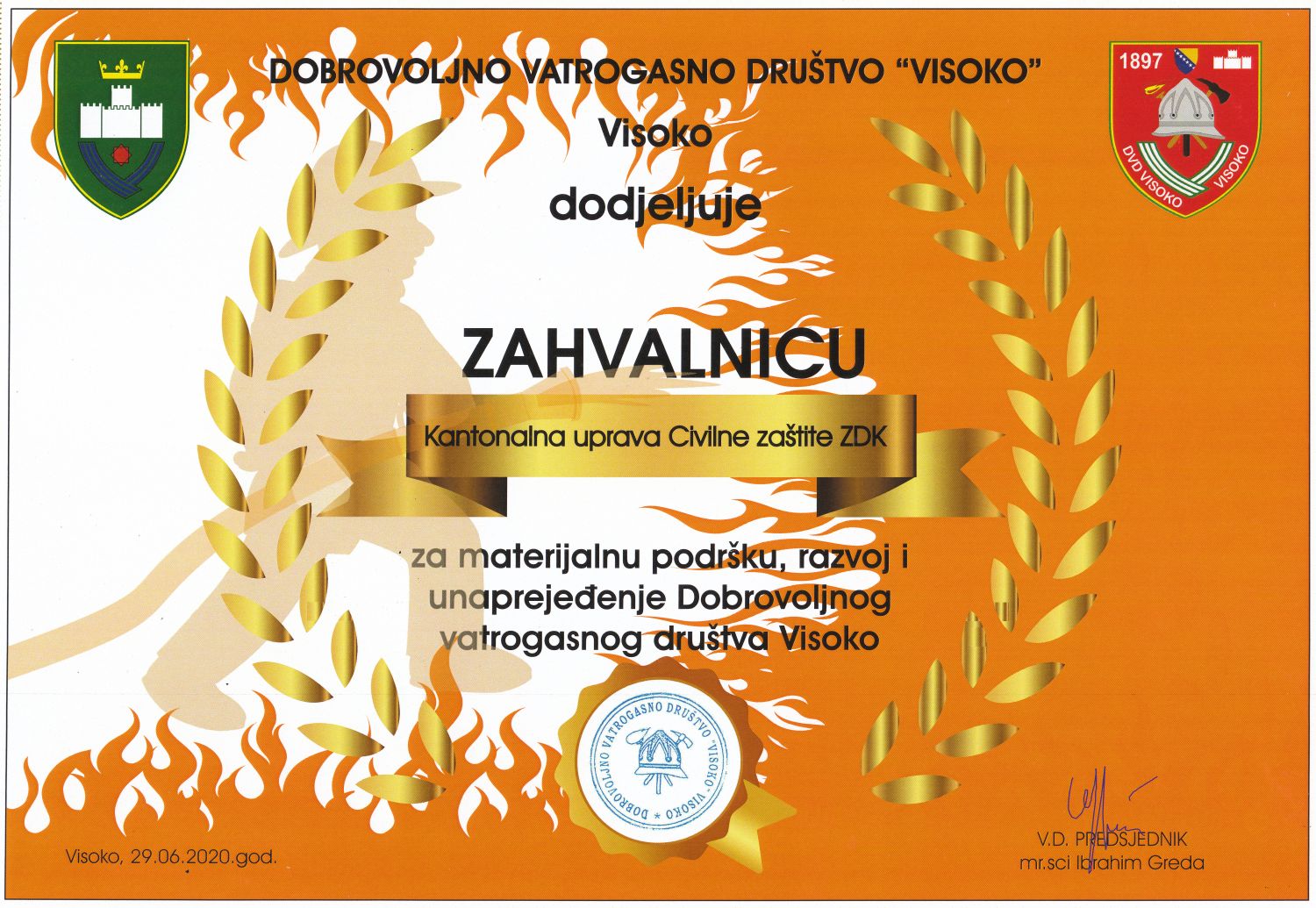 Zahvalnica_DVD_Visoko
